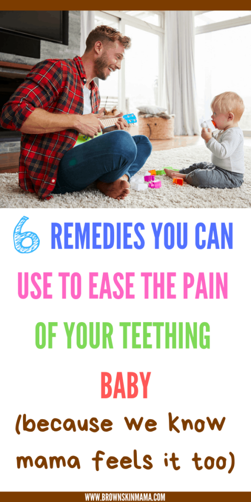When your baby starts teething it can be quite a tough time for both mom and baby. There are some great natural pain relief remedies that you can use to help you both.