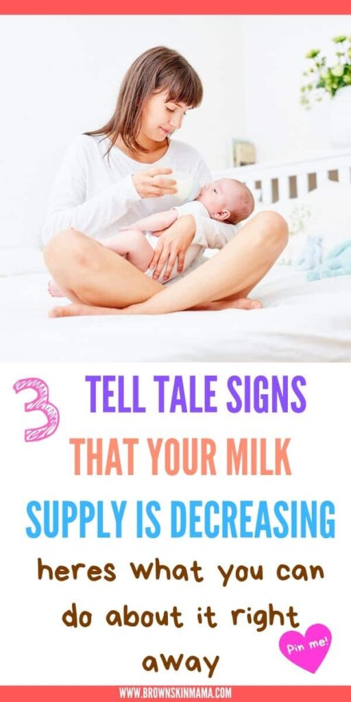 Low milk supply is something that many moms face. There are some signs when you are breastfeeding that can indicate that your milk supply is low. Get some great tips on some of the causes and treatments to help boost your milk supply.