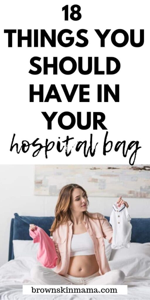 Find out what to pack inside your hospital bag. This ultimate hospital bag checklist is great for moms to be and includes a checklist too!