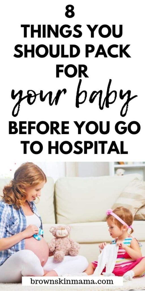 If you're not sure what you should be packing in your hospital bag before you go into labor as a new mom you can get your hospital bag checklist here.
