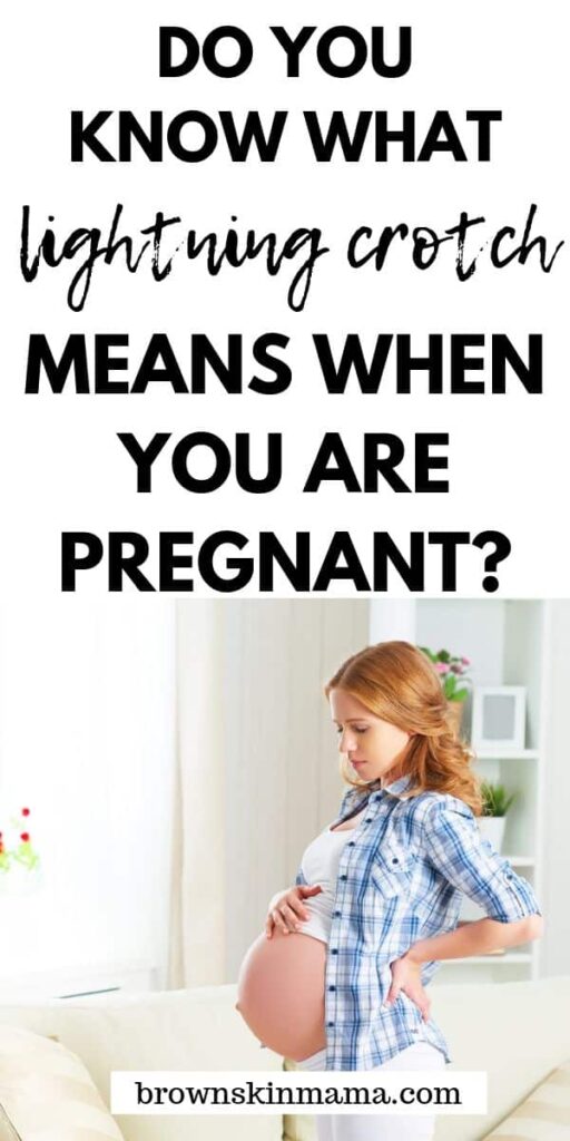 Lightning crotch is something that can happen during pregnancy but it doesn't happen to every woman. Those sharp, shooting pains can be really uncomfortable but here are some tips on how to handle it.