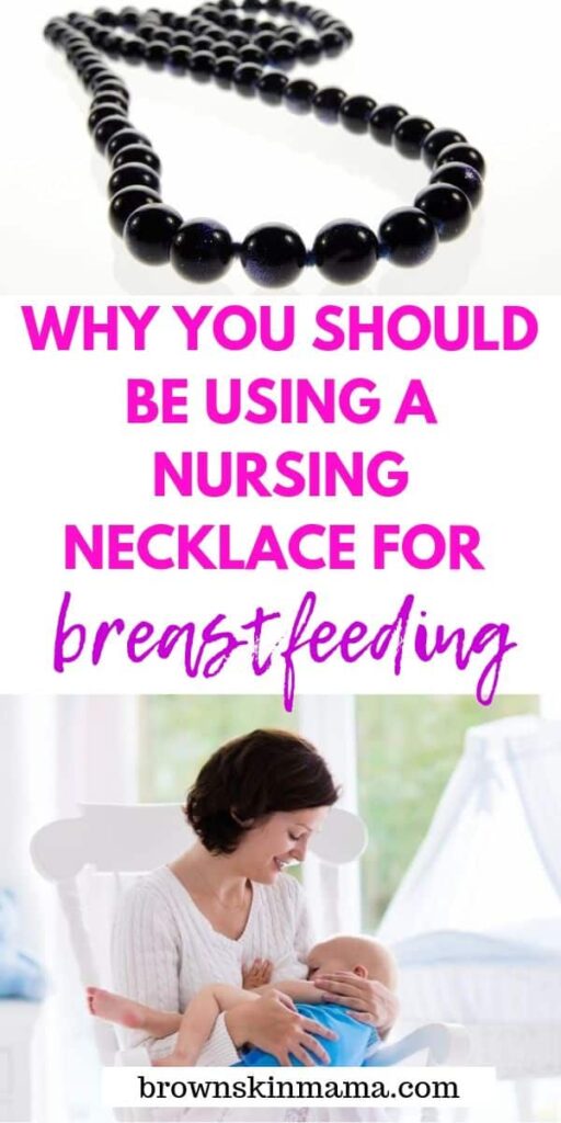 Here is the reason why using a simple breastfeeding necklace is a game changer when it comes to nursing your baby