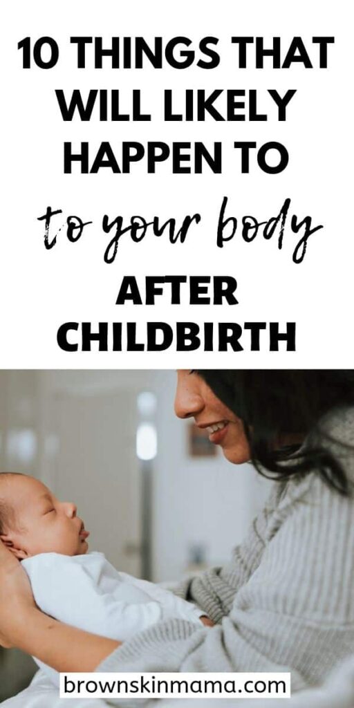 10 facts about your body after childbirth and what postpartum recovery will be like during the fourth trimester