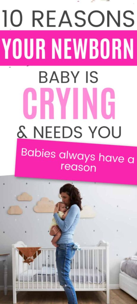 This is why your newborn is crying