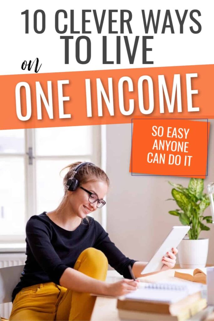 How to live on one income