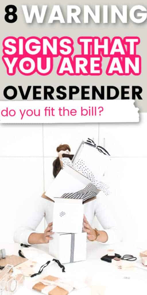 Overspending signs