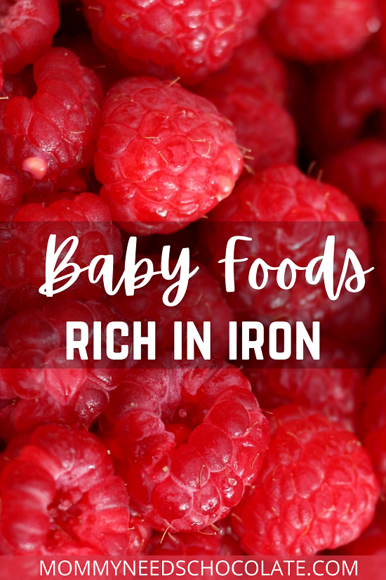 baby foods rich in iron